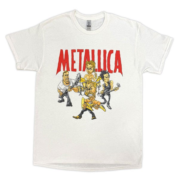 Metallica Load Chavez Cartoon T Shirt Carousel 1