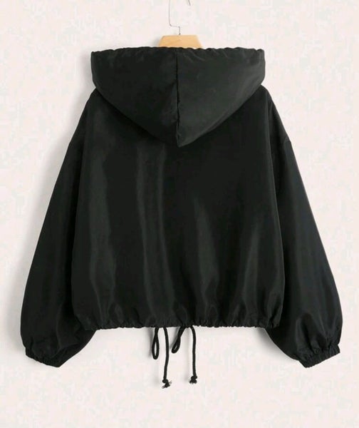 Black Windbreaker Jacket Carousel 2