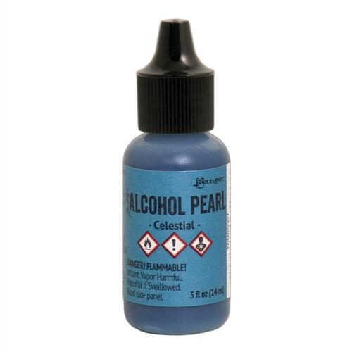 Ranger Ink Tim Holtz Alcohol Pearls 0.5oz Celestial Carousel 1