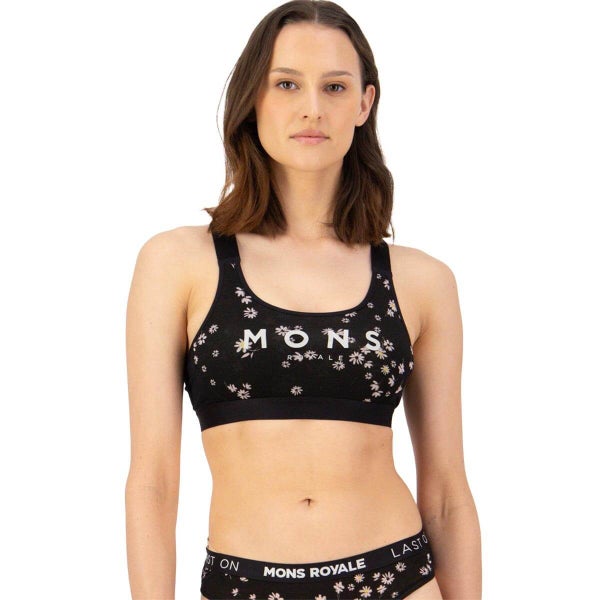 Mons Royale Women's Stella Merino X-Back Bra Clearance Carousel 2