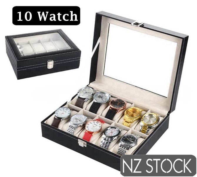 Watch Box Organiser NZ Local Buy Carousel 12
