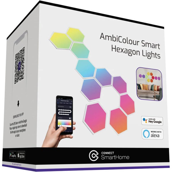 Connect CSH-10HEX-248 AmbiColour Smart Hexagon Light User Manual [CSH-10HEX-248] Carousel 2