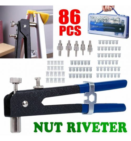 86pcs Rivet Nut Rivnut Tool Kit Carousel 5