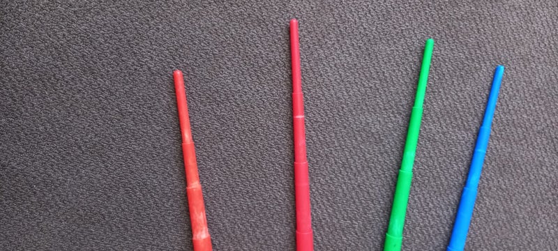 4 x Light Sabers Carousel 4