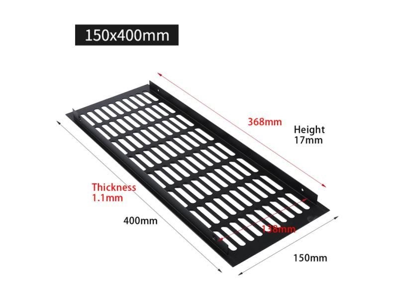 Ventilation Grille Rectangular Cabinet Wardrobe Air Vent Aluminium Carousel 1