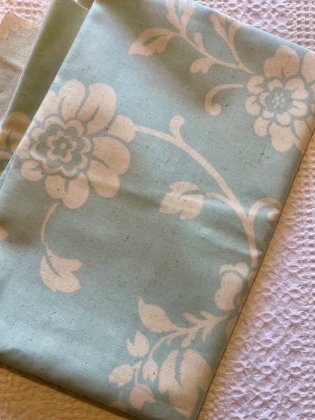 A larger piece of gorgeous UNUSED Oil Cloth Carousel 1