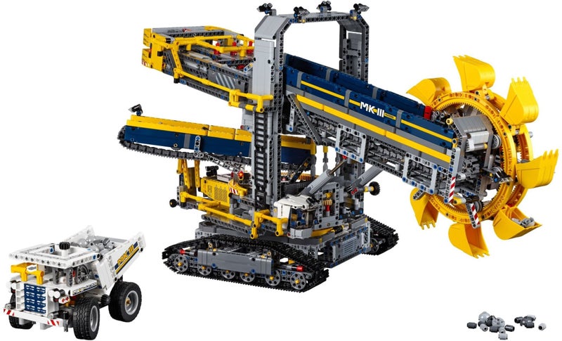 #42055 MOTORIZED BUCKET WHEEL EXCAVATOR - AWESOME HUGE LEGO TECHNIC SET! Carousel 1