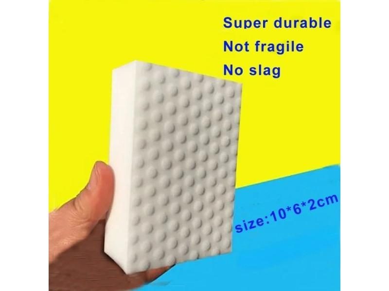 10 PCs Magic Sponge High Density Compressed Cleaning Melamine Eraser Kitchen Carousel 1