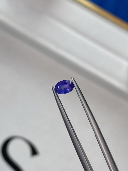 $1 RES ~ $1500 Buy Now * 0.72ct Purple Sapphire Carousel 2