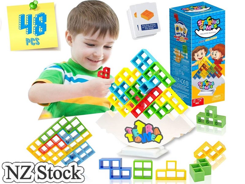 Stacking Building Blocks (Auckland Stock) Carousel 1