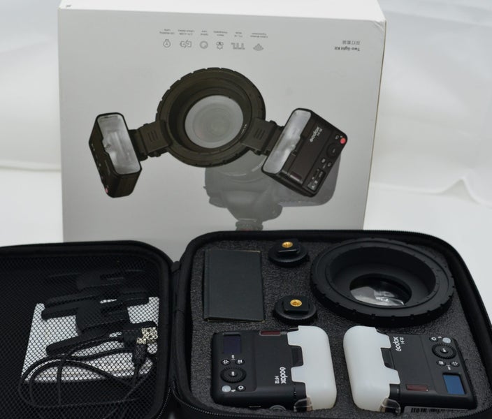 Godox:Macro flash kit- MF 12-K2 with box and carry bag-Macro Photography63722276683523112