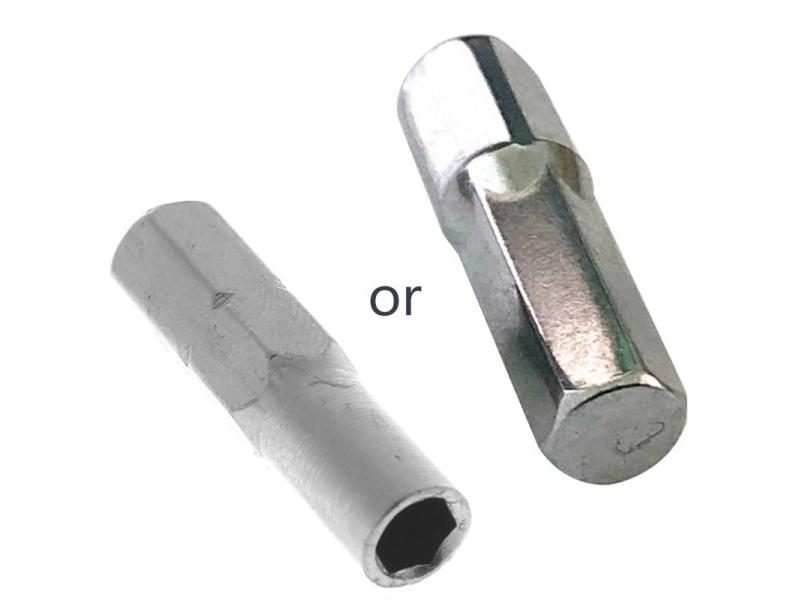 High Hardness Screw Driver Bit Adapter 6.35mm 1/4" Insert Bit Adapter To 4mm Carousel 1