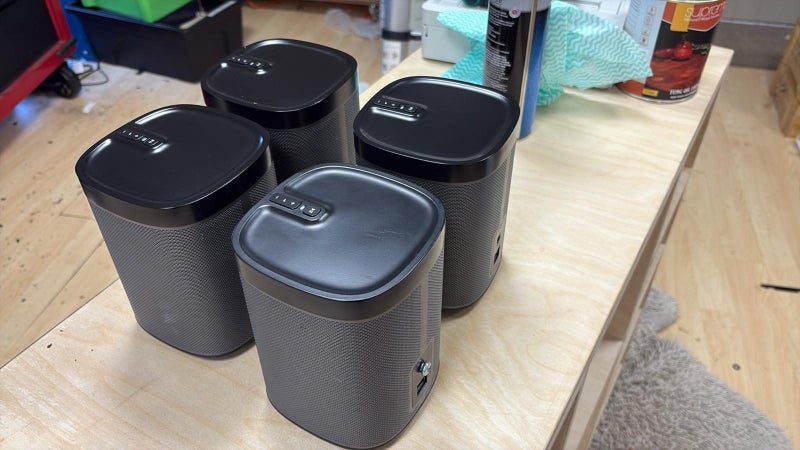 Sonos Play:1 (x4) – Black – Good Condition – No Boxes Carousel 2