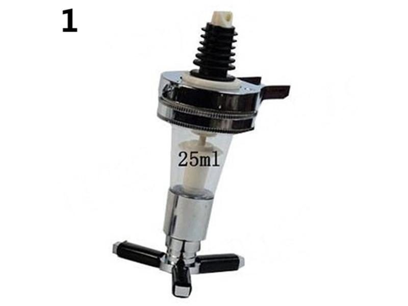 New Drink Liquor Dispenser Stand Drinks Spirits Party Bar Stainless Steel Wall Carousel 1