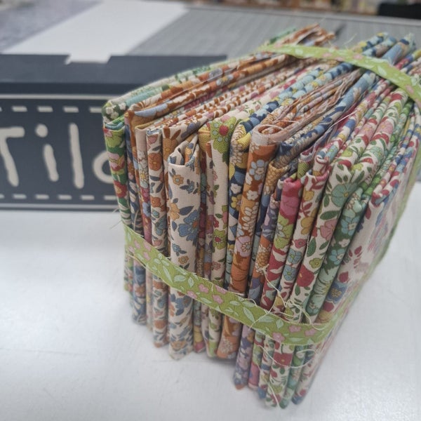 Patchwork Quilting Fabric Tilda Wallflower Fat Quarter 20 Pack Carousel 2