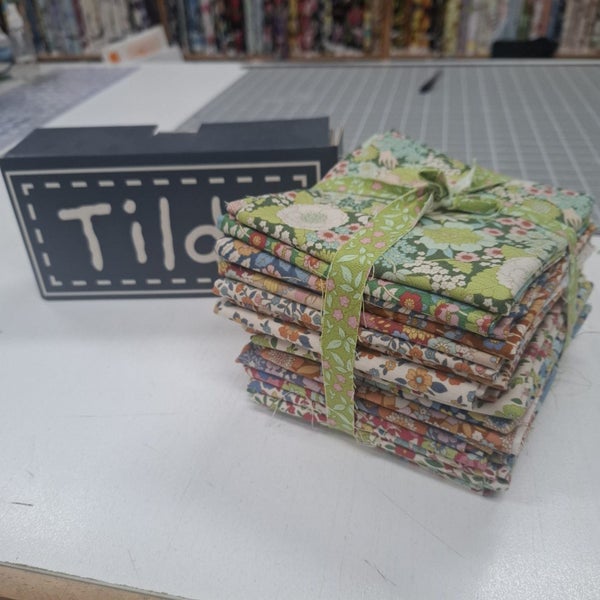Patchwork Quilting Fabric Tilda Wallflower Fat Quarter 20 Pack Carousel 4