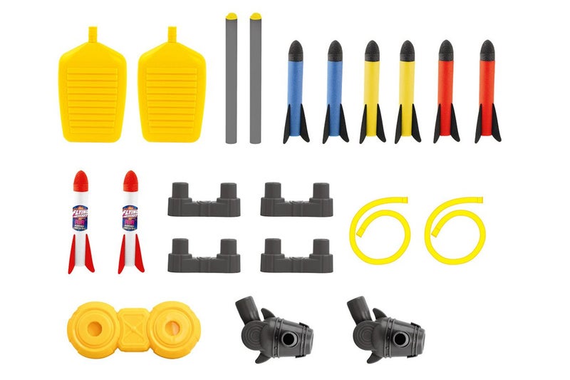 Dueling Rocket Launcher Toys With 8 Rockets Foam Blaster Toy Set For Little One Carousel 2