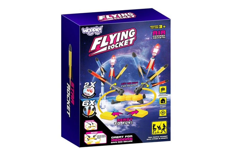 Dueling Rocket Launcher Toys With 8 Rockets Foam Blaster Toy Set For Little One Carousel 8