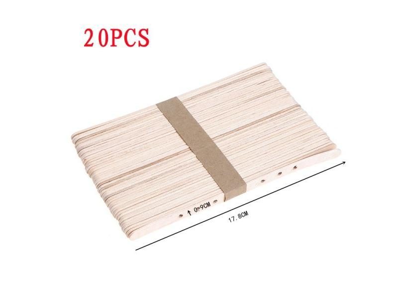 20pcs Wooden Candle Wick Holders Scented Candle Maker DIY Candle Wick Centering Carousel 1