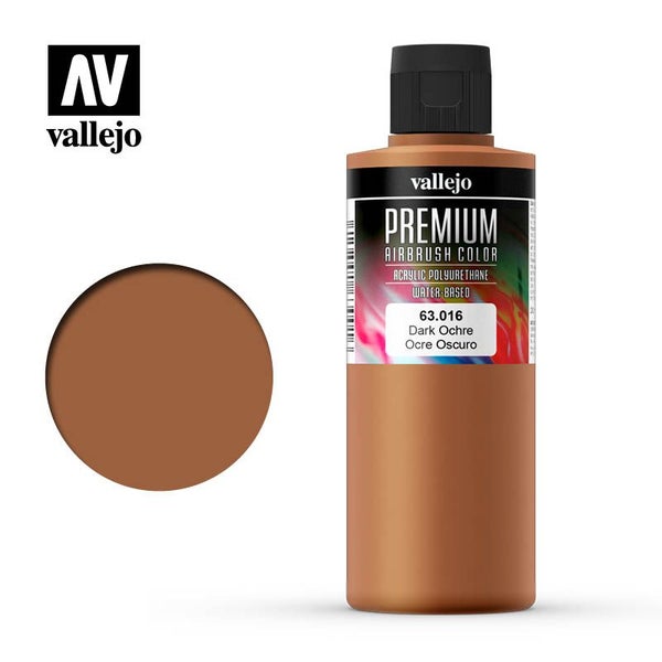 Vallejo - Premium Colour - Dark Ochre 200ml64431175839233110