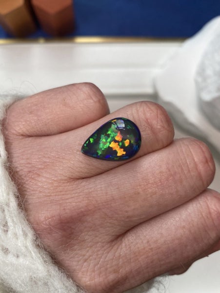 $1 RES ~ $2900 Buy Now * 6.30ct Welo Opal with Intense Honeycomb Pattern63617773477891111