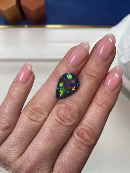 $1 RES ~ $2900 Buy Now * 6.30ct Welo Opal with Intense Honeycomb Pattern63617773477891112