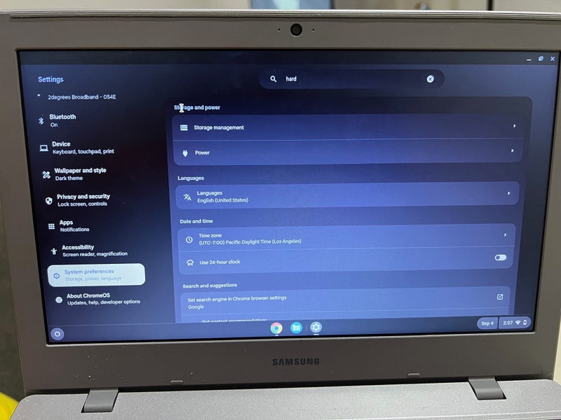 Samsung Chrome Book for BYOD Carousel 7