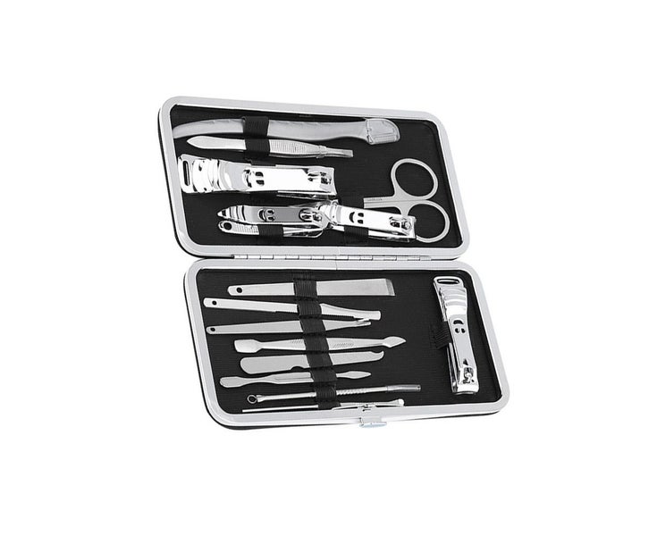 15 Pcs Stainless Steel Nail Scissors Cutter Clippers Set Fingernail Toenail ( Carousel 5