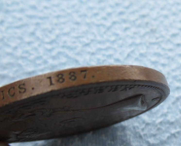 1887 Proficiency in Science (Science & Art department) named medal Carousel 7