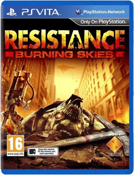PS Vita //// Resistance Burning Skies Carousel 1