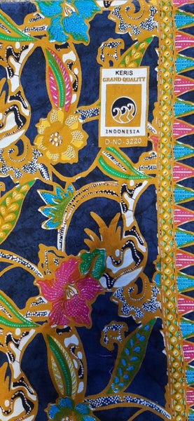 Vintage 100% cotton batik - 110 cm x 1.9 meters Carousel 3