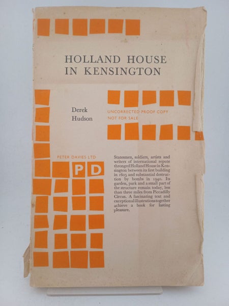Holland House in Kensington by Derek Hudson Carousel 1
