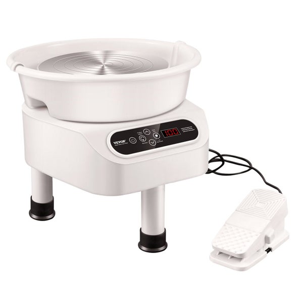 Pottery Wheel 10 Inch Pottery Forming Machine 350W Electric Wheel For Pottery... Carousel 1