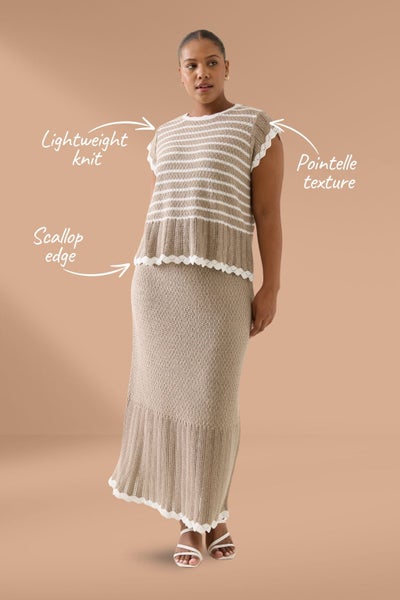 Isle of Mine Ida Knit Top Canvas Carousel 2