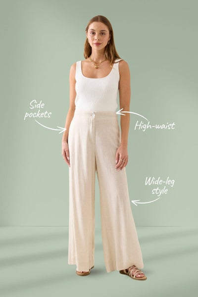 Isle of Mine Ingrid Pants Canvas Carousel 2