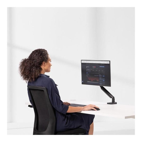 Fellowes Platinum Monitor Arm - Black (F8043301) Carousel 7