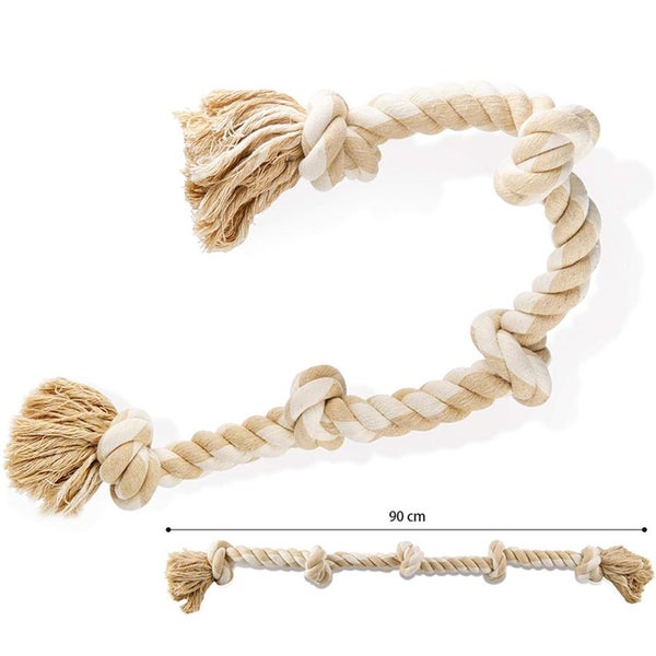 Dog Rope Toy For Dogs Who Love Chew Safe Durable Large And Medium Dog Toys HOD Carousel 2
