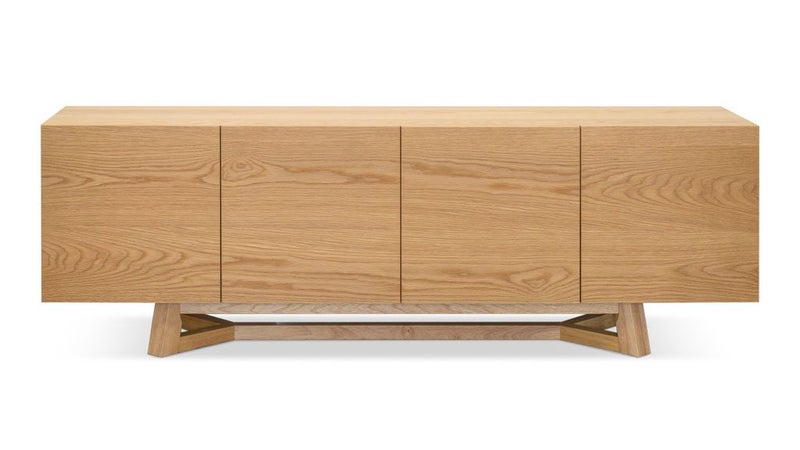 New solid oak entertainment unit Carousel 1