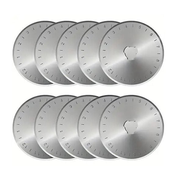 Set of 10 Rotary Cutting Blades 45mm Fits All Brands Olpha Clover Truecut Kai Carousel 2