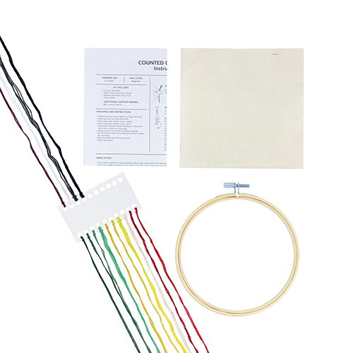 Disney Counted Cross X Stitch Mickey Mouse with Hoop Kit Carousel 2