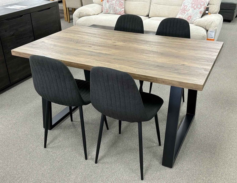 Dining Table with 4 Chairs Carousel 1
