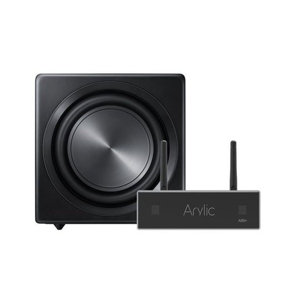 ARYLIC A50PLUS Amplifier Streamer. Supports WiFi & Bluetooth 5.0. Supports Carousel 2