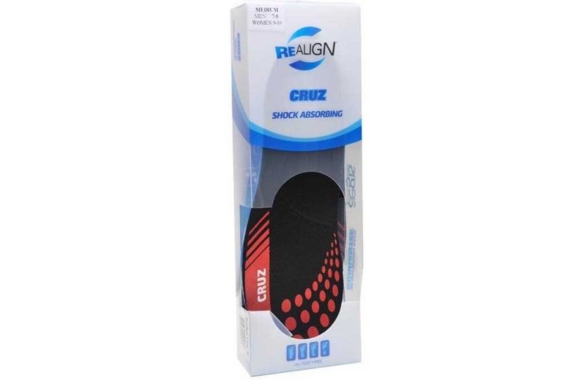 Re-Align Cruz Shock Absorbing Insoles Size Medium Carousel 1