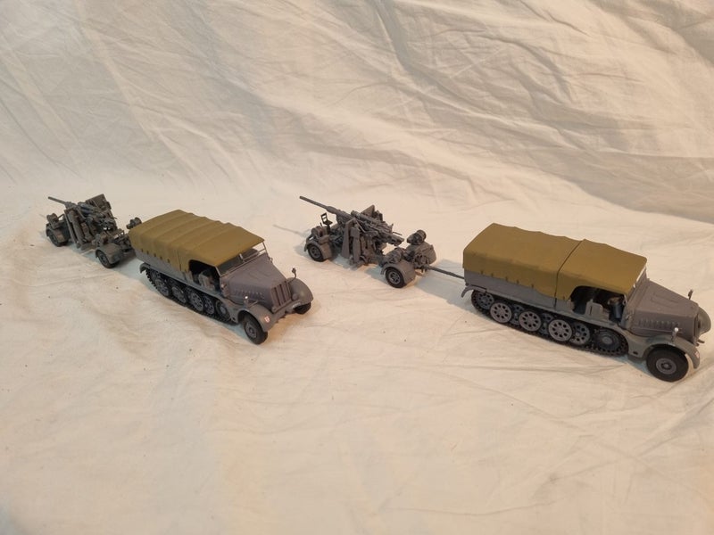 20mm 88mm guns and prime movers Carousel 1