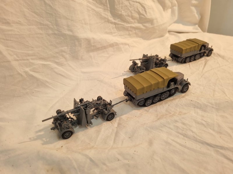 20mm 88mm guns and prime movers Carousel 2