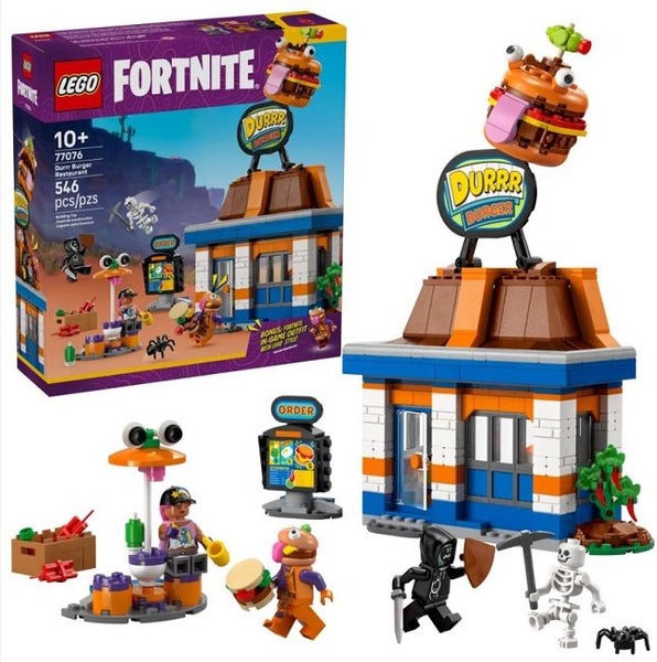 LEGO Fortnite 77076 Durrr Burger Restaurant + AfterPay Carousel 2