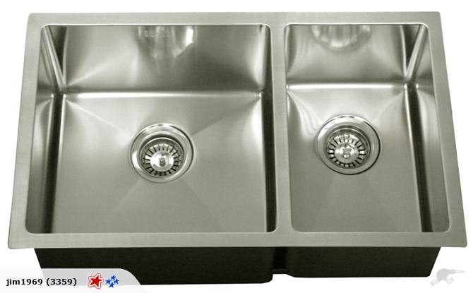 JingHong RD-7243 HAND MADE SQUARE Kitchen Sink Carousel 1