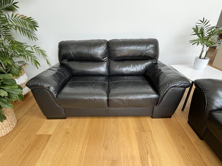 Leather Lounge Suite - 3 Seater + 2 Seater63620453748609113