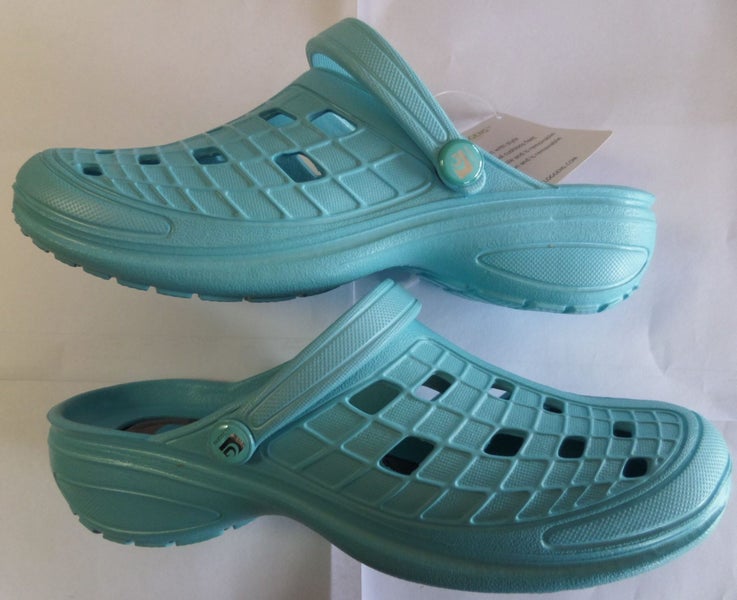 Cloggens Rio Plastic Sandals Blue US5 Carousel 2