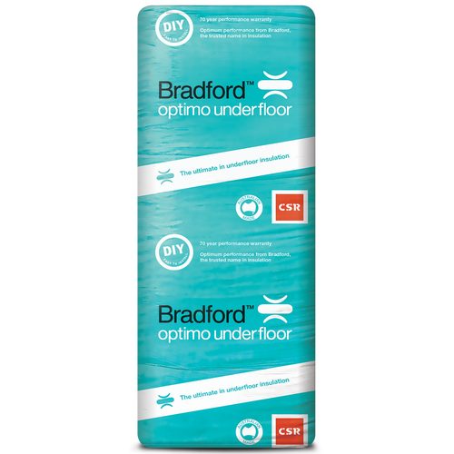 Insulation R2.6 UNDERFLOOR Bradford Gold 1160 x 415mm 90mm thick. Carousel 2